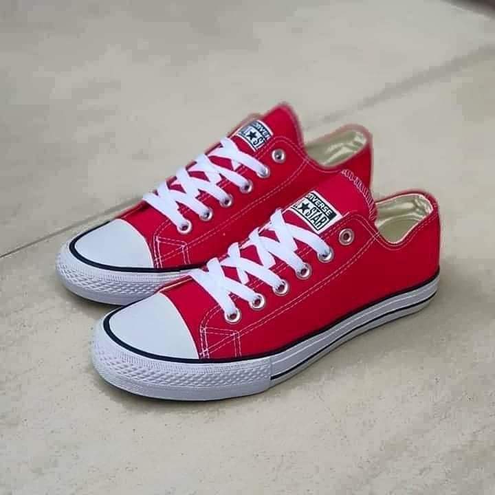 Original💫💫💫💫💫 Cute High Quality Ladies Canvas rubber Shoes🔥🔥🔥Doesnt Fade at all