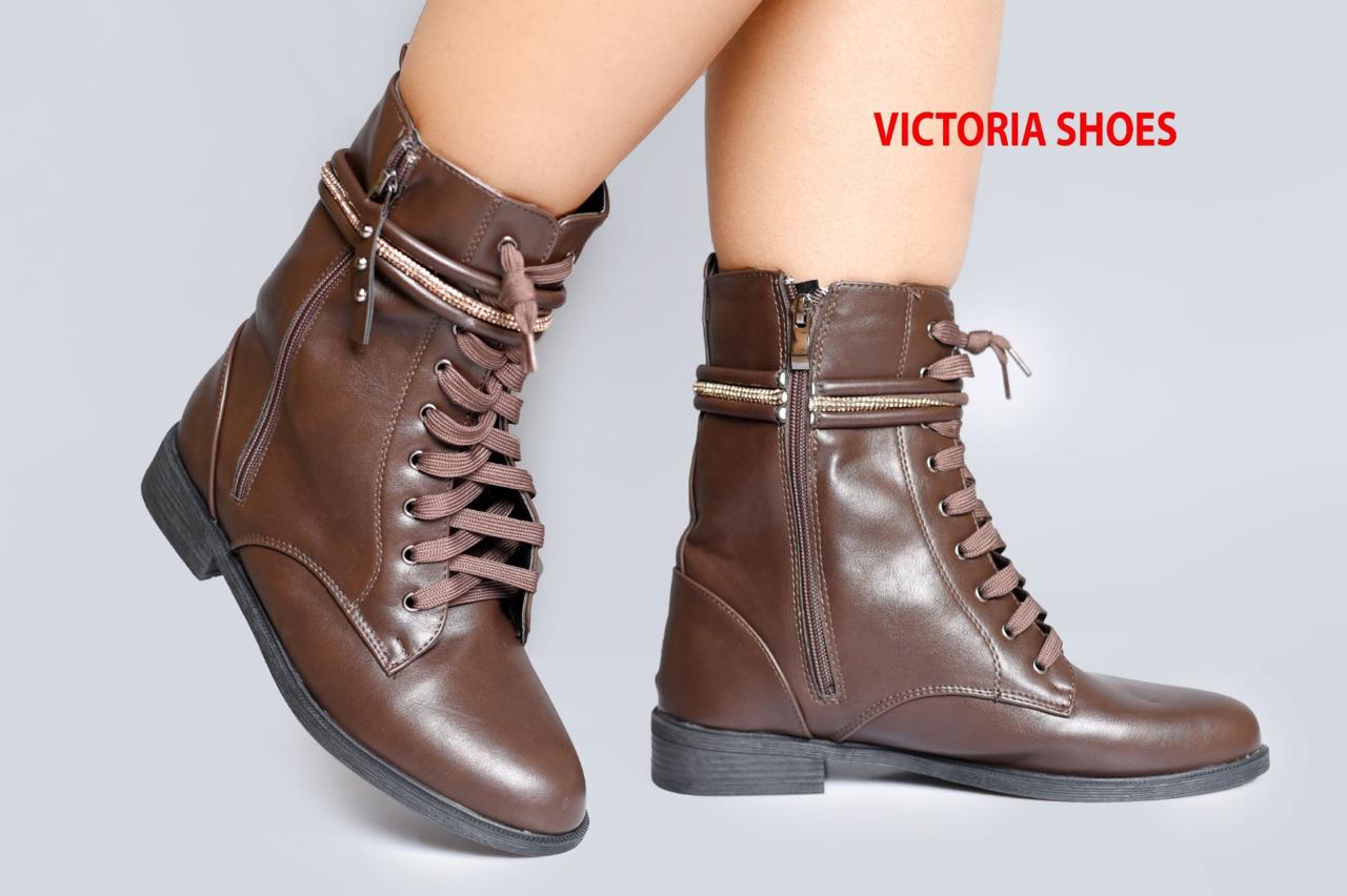 Step out in style with these Women’s Stylish Victorious  Leather Ankle Boots🔥🔥🔥🔥🔥, designed for elegance, comfort, and durability. Featuring a sleek lace-up front, side zipper for easy wear