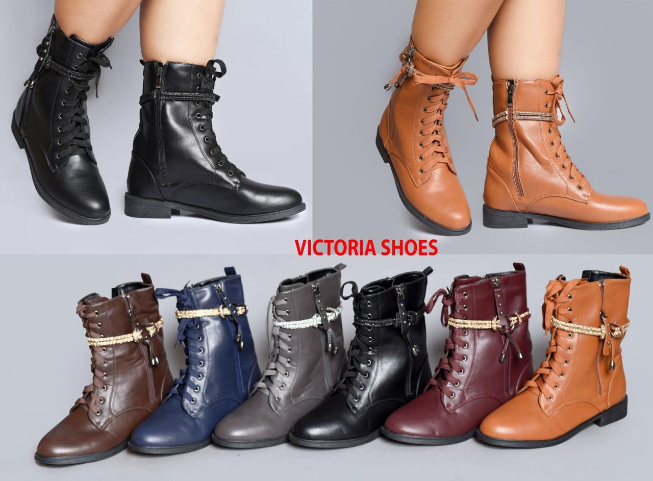 Step out in style with these Women’s Stylish Victorious  Leather Ankle Boots🔥🔥🔥🔥🔥, designed for elegance, comfort, and durability. Featuring a sleek lace-up front, side zipper for easy wear