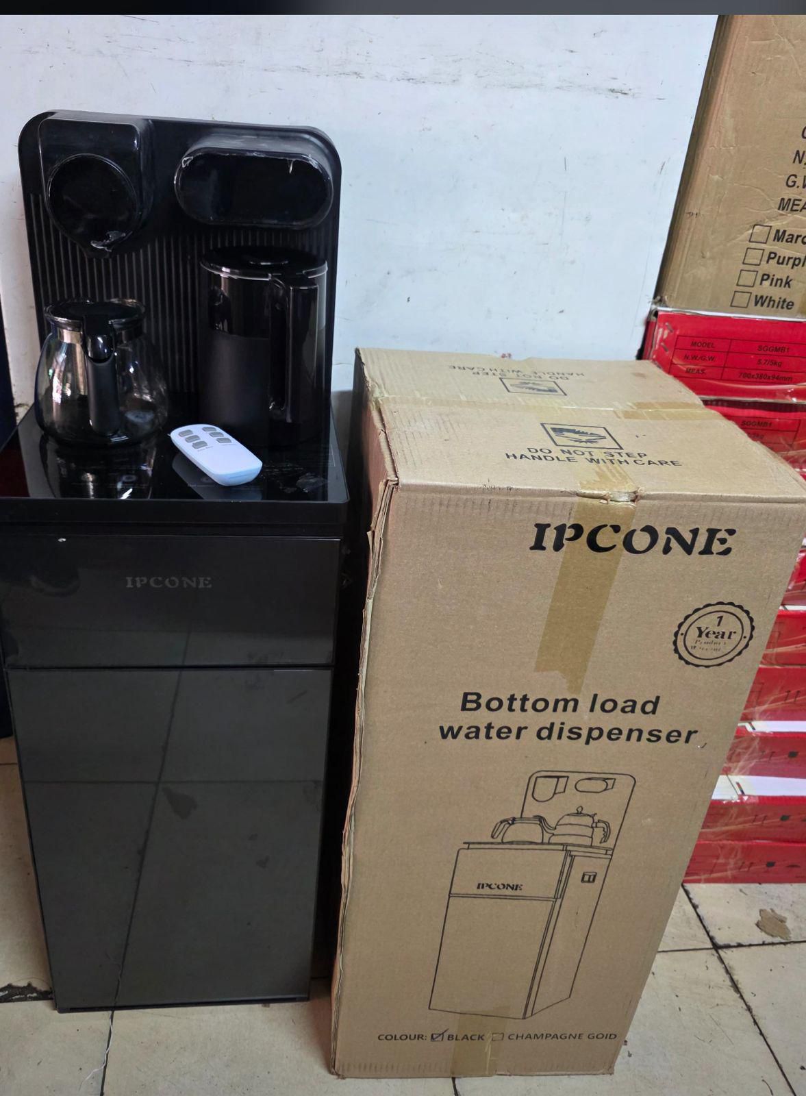 Bottom load hot and cold-water dispenser