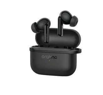 LIMITED OFFER!! Oraimo Spacebud Lite OTW-324 Up To 40hrs Long Playtime New lite series pods with sound 360 spatial audio and anti lost Lanyard Havy Bass Input: Type-C And Bluetooth Version: V5.4