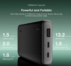 SPECIAL DEALS!!  Oraimo OPB-P5101 10000mAh Powerbank Fast Charging 2 Outputs with Built-in Charging Cable Power Banks