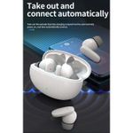 Amaya TK05 Heavy Bass Wireless Bluetooth Earpods/ Earbuds/ Airpods/ Headsets With Active Noise Cancellation For Upto 20 Hours Playtime