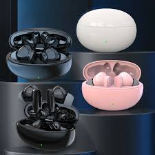 Amaya TK05 Heavy Bass Wireless Bluetooth Earpods/ Earbuds/ Airpods/ Headsets With Active Noise Cancellation For Upto 20 Hours Playtime