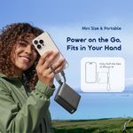 Oraimo Mini Powerbank, OPB-7103C PowerNova L11, 10000 mAH/20000mAh, Pocket Size 22.5W, Fast Charging, Dual Port, Type C Built In Cable Strap