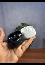 HOT DEALS!!Tecno TWS Buds 4 Noise Cancellation, 37 Hrs Playback, Immersive Sound, IPX5 Earbuds Bluetooth Earphone