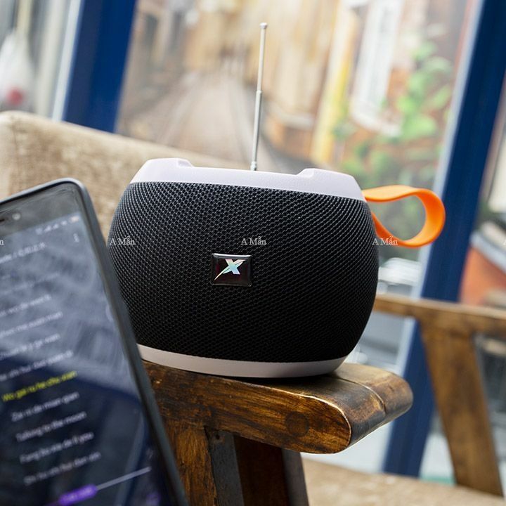 HOT DEALS!!Caston C15 Portable High Bass Bluetooth Speaker with FM Radio, USB/TF/AUX Input, Rechargeable Battery, and Powerful Stereo Sound – Wireless Music Speaker for In