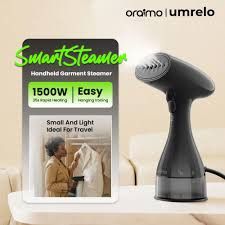 HOT DEALS!!! oraimo SmartSteamer 1500W Handheld Garment Steamer Continuous Steam Output Easy Hanging Ironing Small and Light Detachable Water Tank