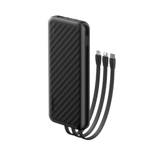 SPECIAL DEALS!!  Oraimo OPB-P5101 10000mAh Powerbank Fast Charging 2 Outputs with Built-in Charging Cable Power Banks