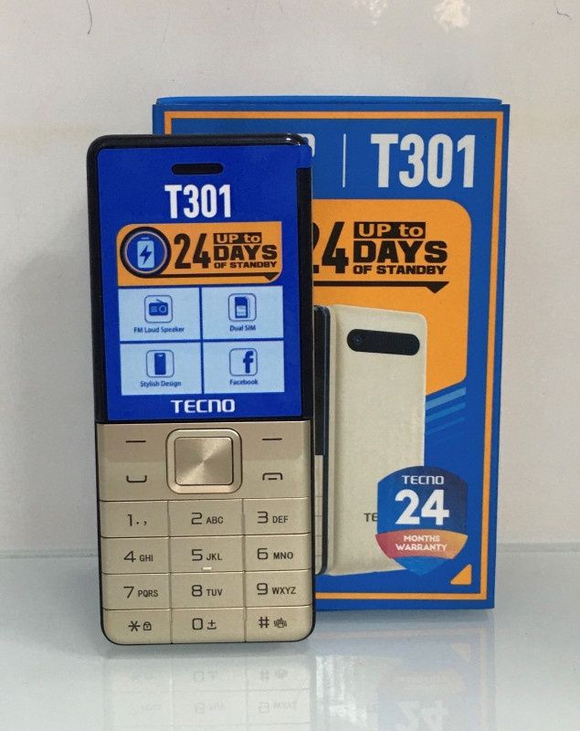 FLASH SALE!! TECNO T301: | 1.77" QVGA LCD Screen | 4MB RAM+4MB Storage Expandable Upto 32GB | 1150mAh Battery | Dual SIM | LED Torch | 0.8MP Camera | 2G | FM Radio | Bluetooth | Kabambe