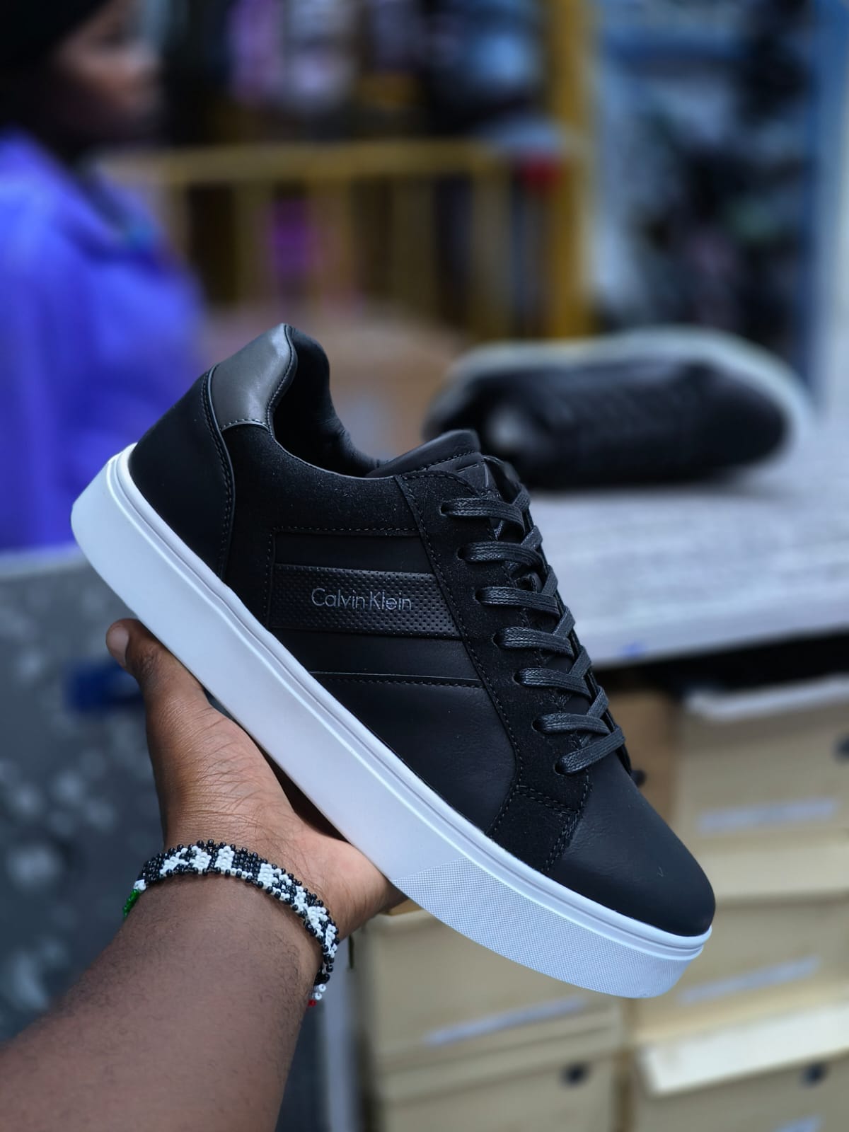 Casual Men Sneakers – Casual Lace-Up Trainers with Smooth Synthetic Upper, Cushioned Comfort Insole, Durable Rubber Sole, Elegant Everyday Lifestyle Footwear