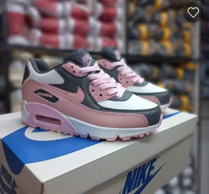 Air Max 90 Style Unisex Sneakers – Breathable Mesh Casual Running Shoes, Lightweight Air Cushion Trainers, Fashion Streetwear Sports Shoes for Men and Women Comfortable Everyday Sneakers-Generic