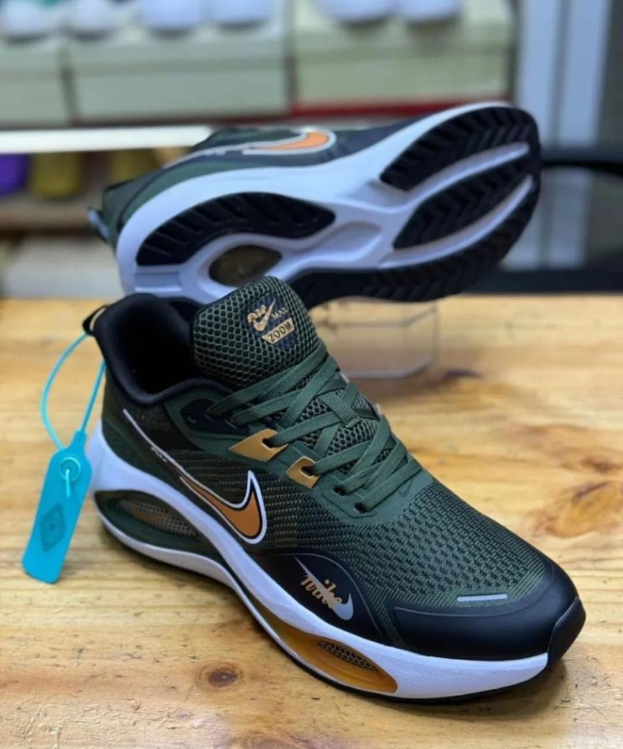 Premium Max Zoom Motorsport Style Running Sneakers for Men – Breathable Mesh Trainers, Lightweight Cushioned Air Sole Sports Shoes, Fashion Casual Walking and Gym Sneakers for Everyday Wear -Generic