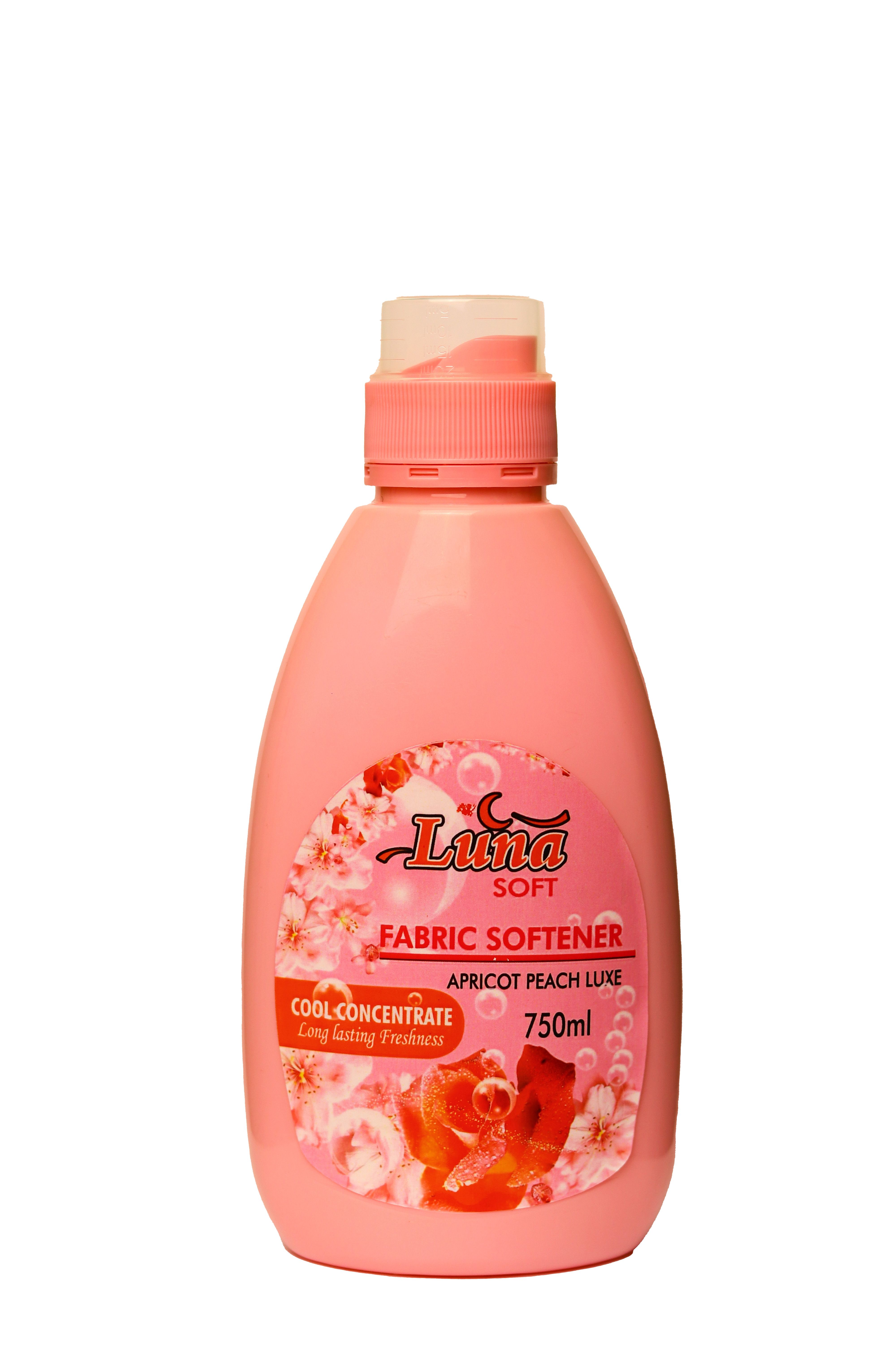LUNA APRICOT PEACH LUXE FABRIC SOFTENER 750ML