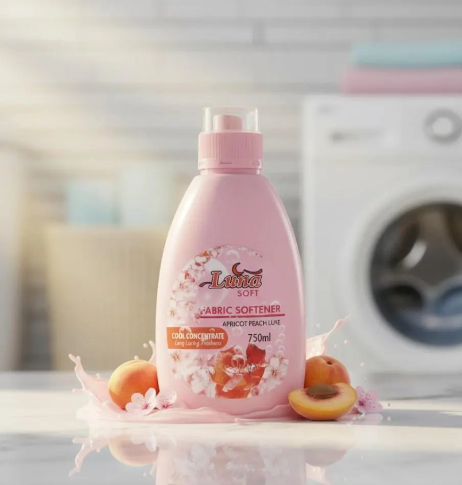 LUNA APRICOT PEACH LUXE FABRIC SOFTENER 750ML