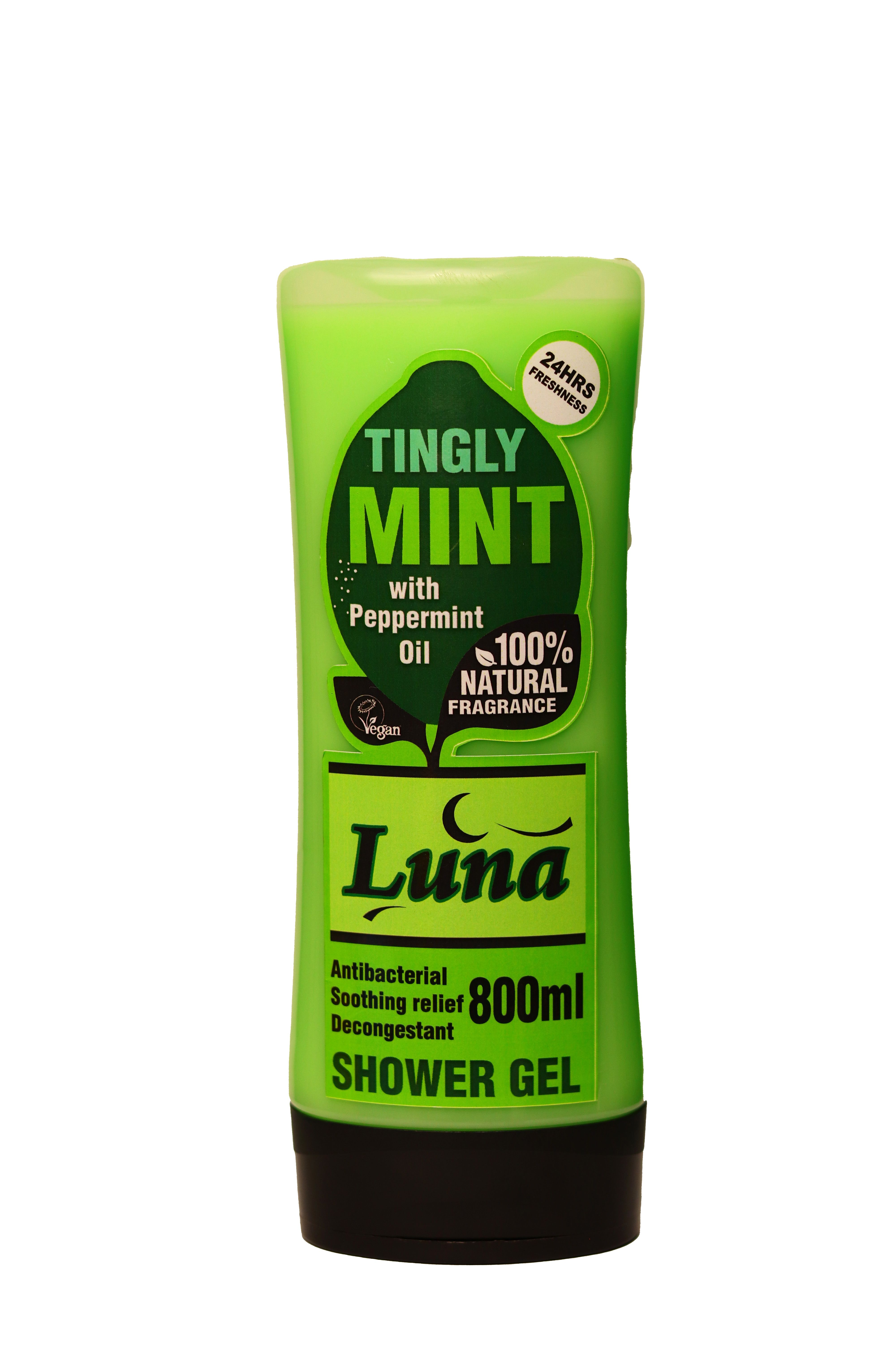 Best price for LUNA TINGLY MINT with PEPPERMINT OIL SHOWER GEL 800ML ...