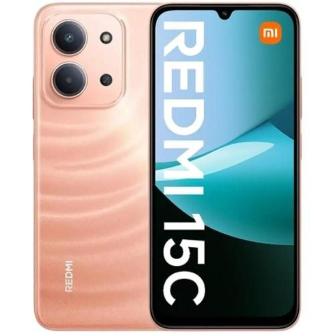 Xiomi Redmi 15C large 6.9-inch 120Hz display, the MediaTek Helio G81 Ultra chipset for efficient processing, a 50MP main camera, and a massive 6000mAh battery with 33W fast charging.