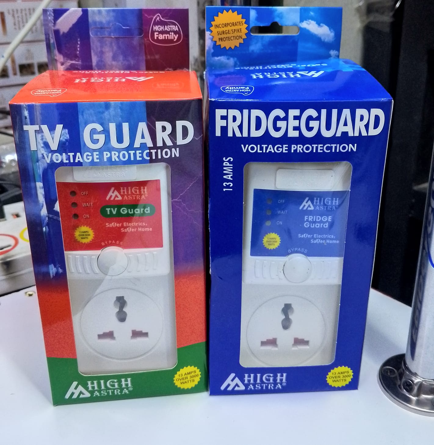 TV Guard/Fridge Guard Automatic Voltage Protector – Dual Protection for Home Electronics