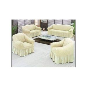 Bubble Texture Stretch Sofa Seat Cover Elastic Couch Protector Modern Bubble Design 1 Seater Anti-Slip Washable Sofa Cover