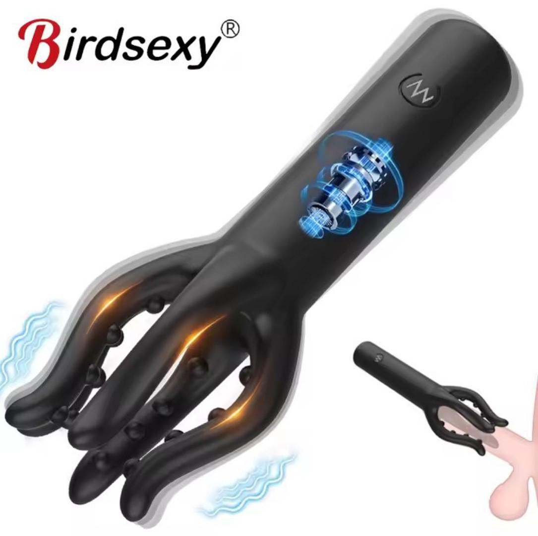 MALE SEX TOY- 10 SPEED VIBRATING GLANS VIBRATOR . MALE MASSAGE MASTURBATOR FOR MEN