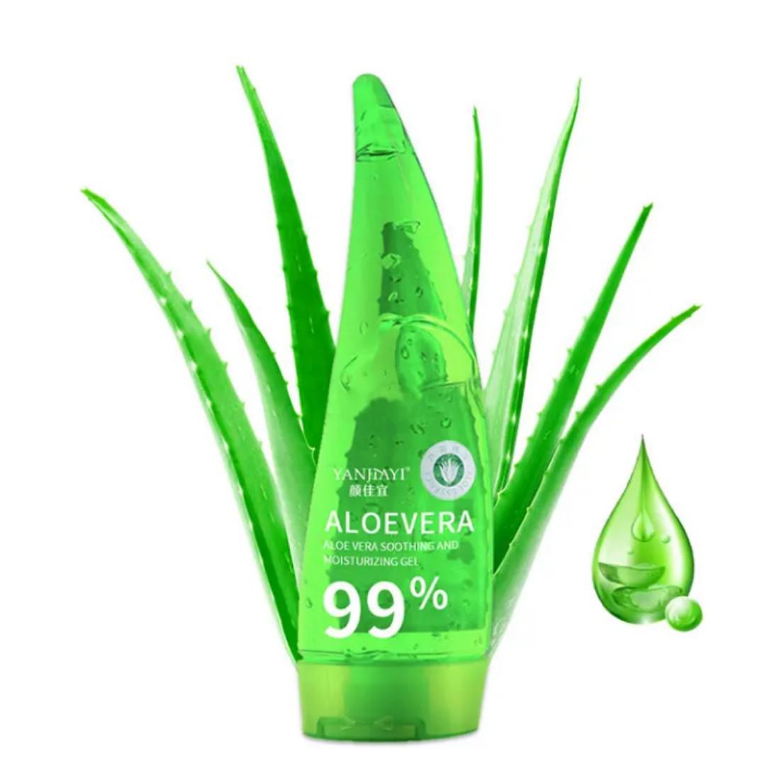 2PCS -ORIGINAL -Aloe Vera Soothing Gel Sunburn Repair Gel 99% Natural AloeVera Content Treat Sun Burns and Repairs Skin Faster Hydrating and Moisturizing Cream 170 ml
