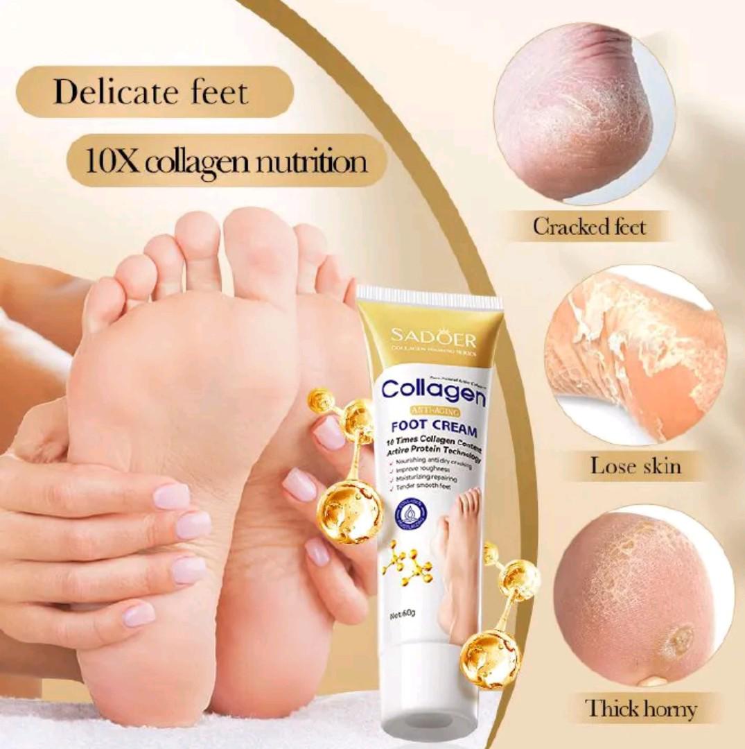 HAND AND FEET ESSENTIALS -ORIGINAL RETINOL HAND CREAM  + SADOER FOOT CREAM +SILICONE SOCKS +SILICONE  GLOVES