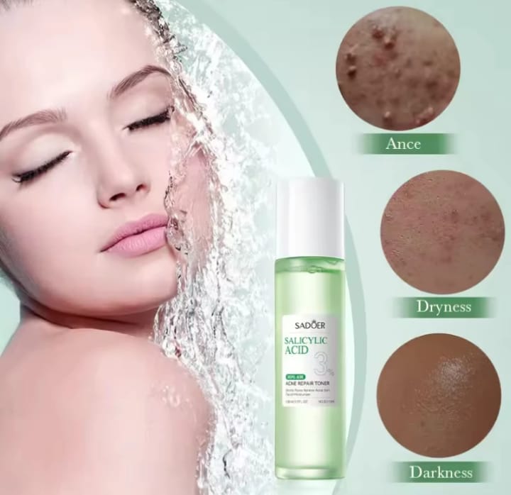 ACNE SKIN CARE TREATMENT _SADOER TONER +SADOER SERUM+ALOE VERA GEL+ASANTEE GOAT AND TAMARIND SOAP. THIS SKIN CARE SET WILL DRY UP ACNE AND PIMPLES , UNCLOG PORES, AND CONTROL OIL ON ACNE PRONE SKIN