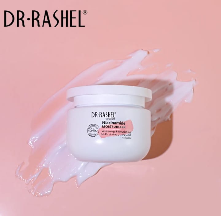 2PCS  DR. RASHEL Niacinamide cream +DR. RASHEL Niacinamide  Serum Controls excess oil & minimizes pores. Brightens skin and fades dark spots. Strengthens skin barrier. Deep hydration without heaviness