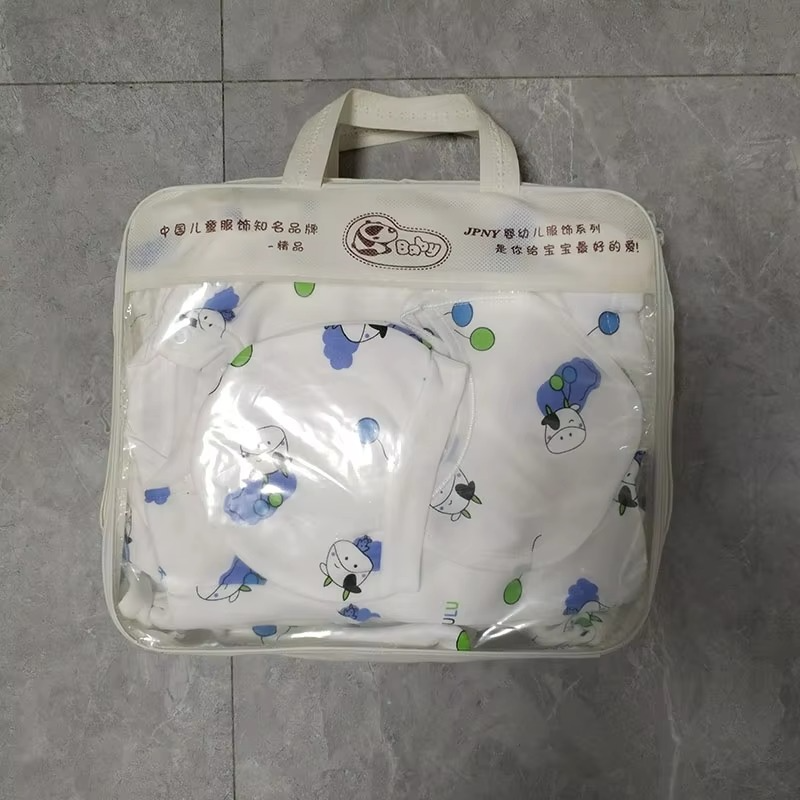 0-6M Newborn Layette Gift Set Bodysuits Pants for Baby Boy 11 Pieces Essentials and Accessories Newborn Baby Clothes