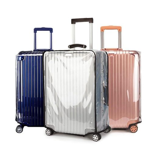 Full Transparent Luggage Protector Cover Waterproof Dustproof Durable Suitcase Cover Protector Travel Accessories PVC Case