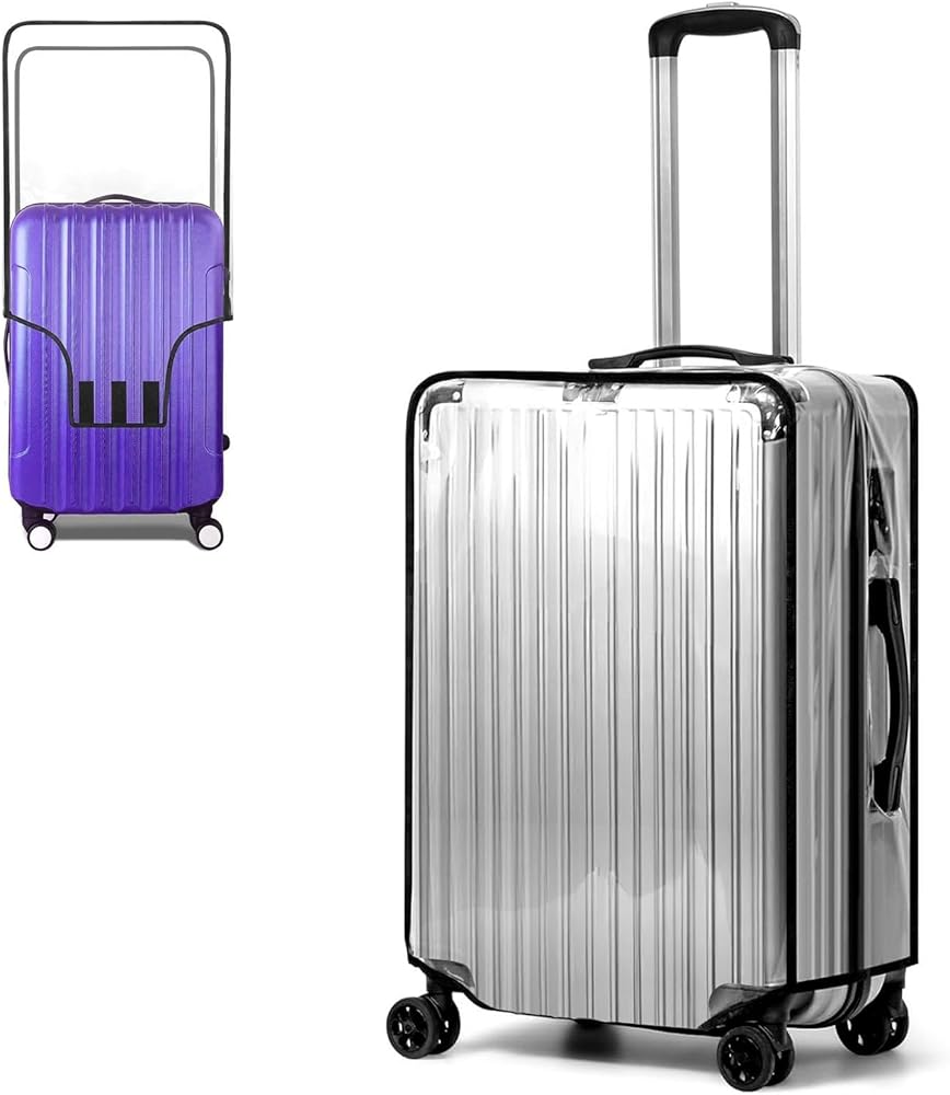 Full Transparent Luggage Protector Cover Waterproof Dustproof Durable Suitcase Cover Protector Travel Accessories PVC Case