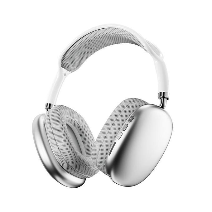 Oraimo I12 Wireless Cream White Headphones with HD Sound & Deep Bass, Noice cancelling Technique, comfortable earmuffs