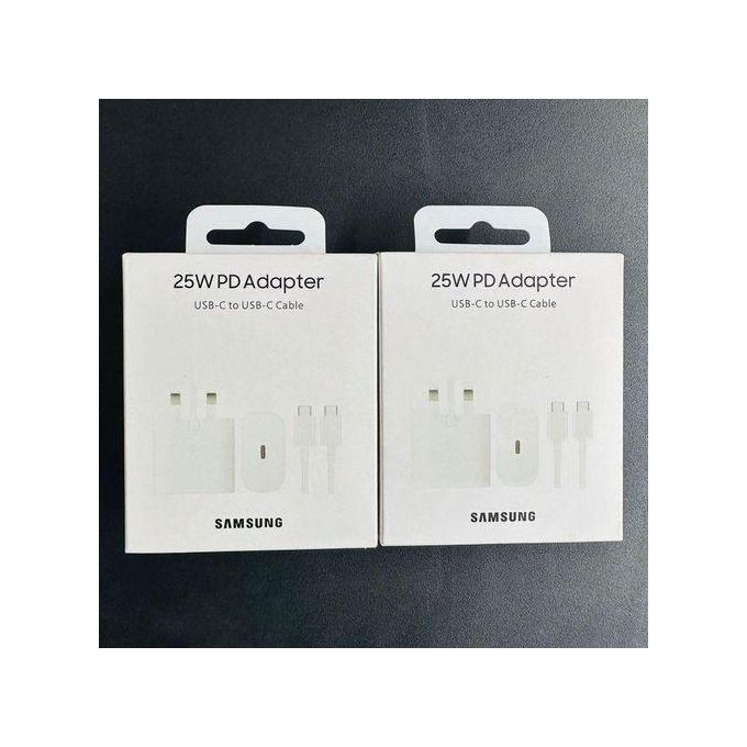 Complete 45W Type-C charger, Type-C output Header plus C to C data transfer cable, Super fast charging