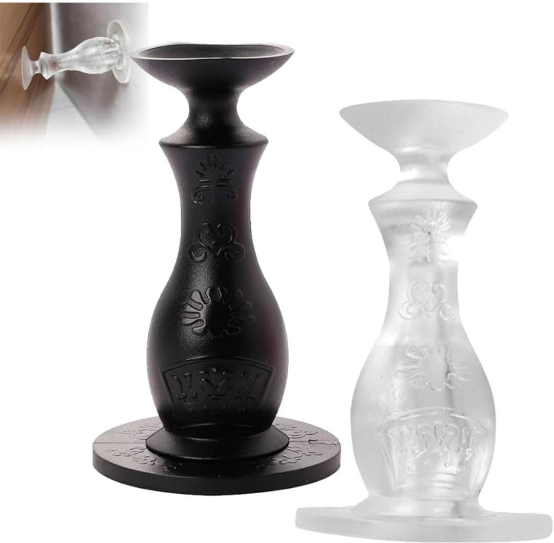 🌽8.5cm long strong adhesive Silicone door stopper @Ksh 450 wholesale price - colour black  available 🥢