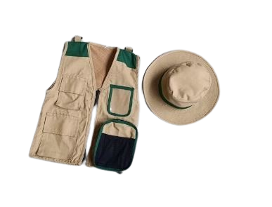 CBC Boys Mission Safari Jackets - Explorer Vest & Adjustable Hat for CBC Role-Play