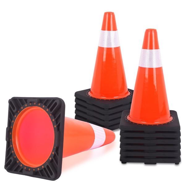 Traffic Cones Warning Signs For Road Allowance Or Routes- 50Cm High Visibility Traffic cones