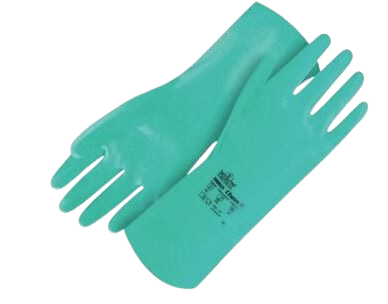 Chemical Resistant Nitrile Chemical Plant Workshop Safety Gloves Nitrile Gloves
