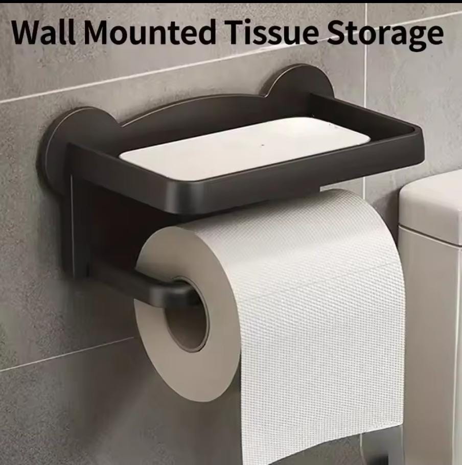 CLEARANCE OFFER Original Punch free Toilet Tissue Holder Phone Holder