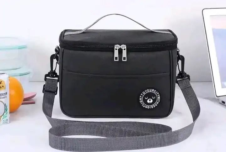 Insulated 9L Large Capacity Lunch Bag – Portable Thermal Cooler Bag for Kids, Women & Men with Adjustable Shoulder Strap, Leakproof & Durable for Work, School & Travel