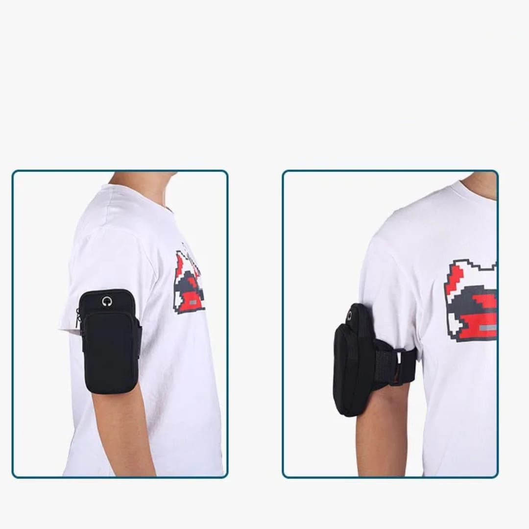 Sports Arm Bag Mobile Phone Arm Belt Arm Bag Men and Women Running Wrist Bag Waterproof Arm Bag