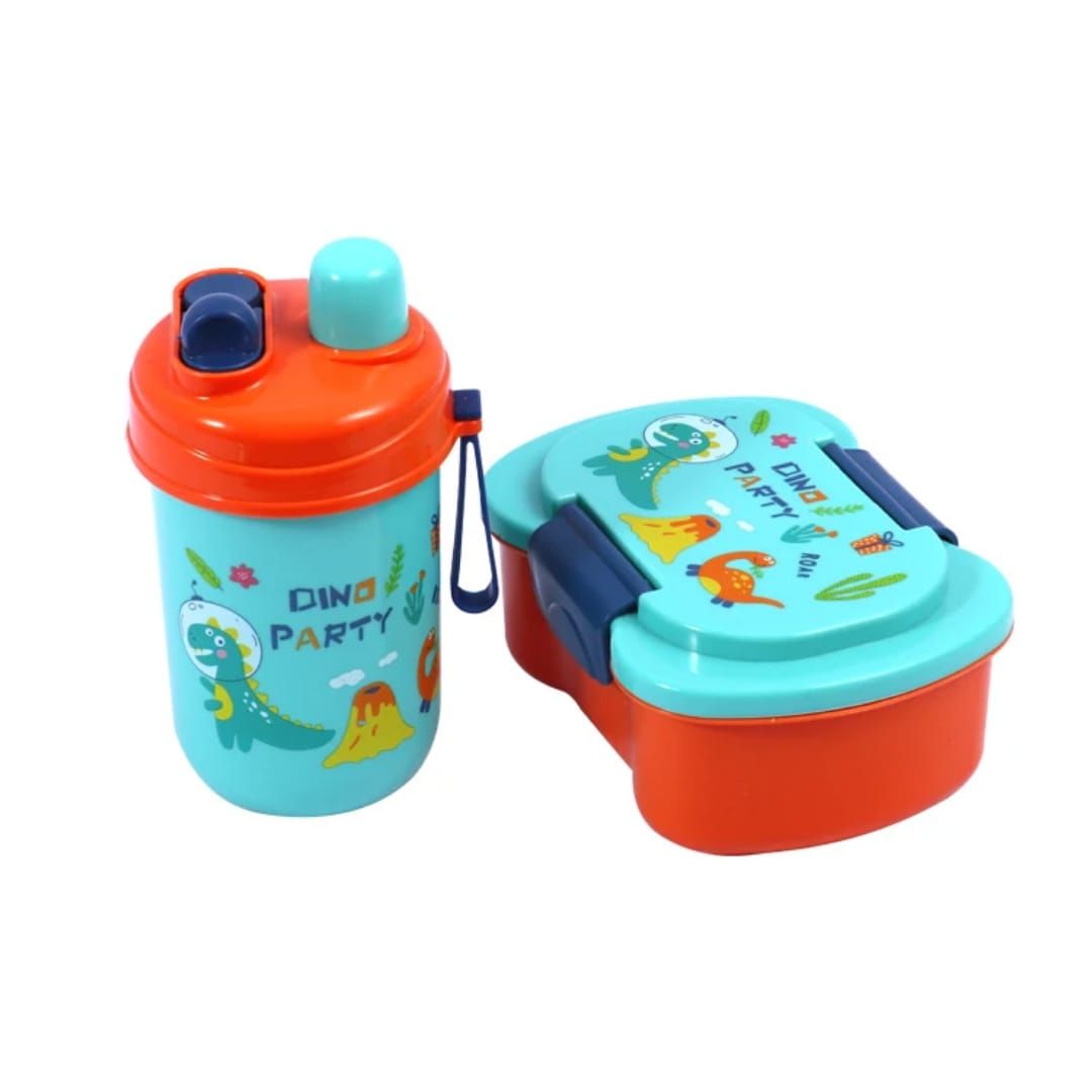 🤩🤩 Kids lunch box set with water bottleAll under one roof Lunch snack box +water bottle