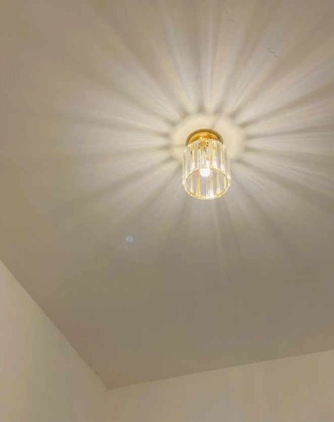 baspalum round glass chandelier ceiling light