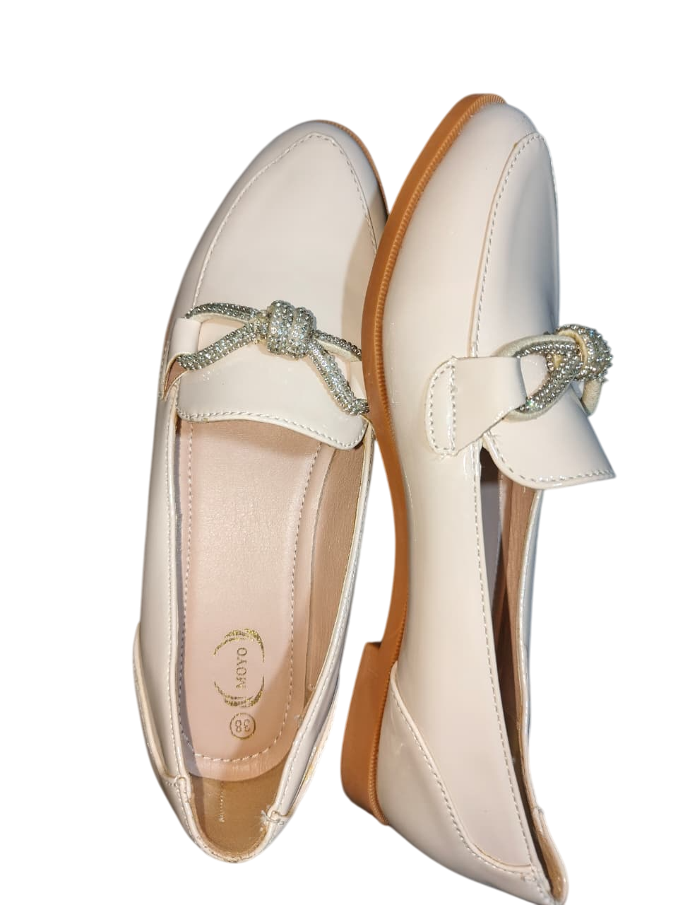 FESTIVE OFFER Office Cassual Classy Elegant Office Date Single Court Shoes Women's Artificial Leather Shoes Ladies Soft Sole Anti-Skid Flats Shoes Breathable Shoes Loafers Comfortable Shoes