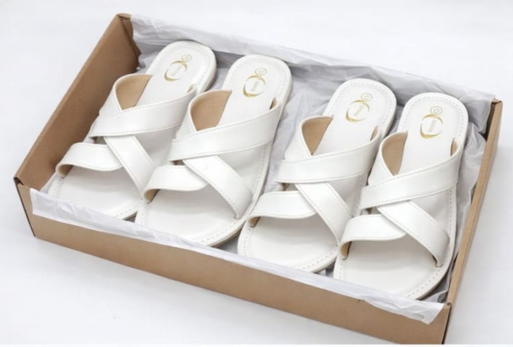 Women’s Flat Sandals Shoe Simple Open Toe Heel all-match Fashion Slippers non-slip wear-resistant Girl Breathable sandals Casual Lady Shoes Girlfriend Gift