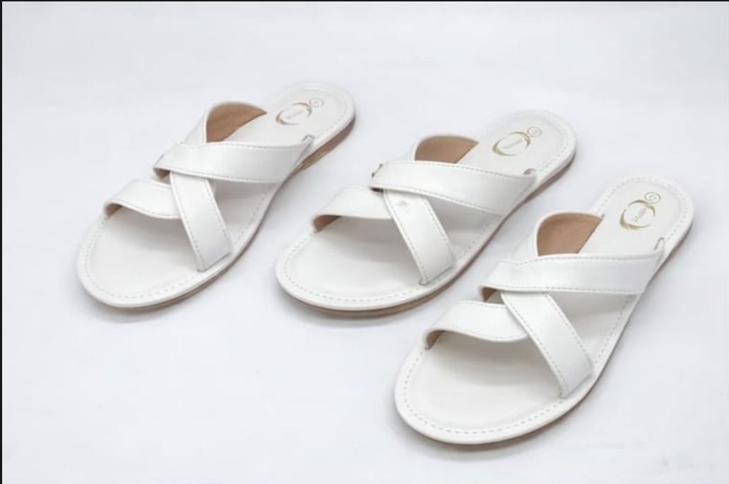 Women’s Flat Sandals Shoe Simple Open Toe Heel all-match Fashion Slippers non-slip wear-resistant Girl Breathable sandals Casual Lady Shoes Girlfriend Gift