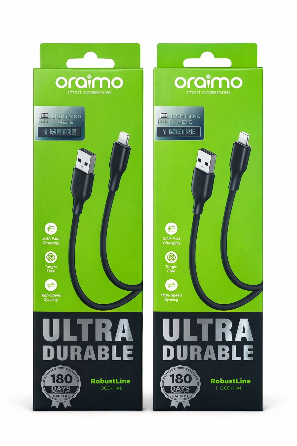 Type C Oraimo Charger Cable Fast Charging data transfer for Android and other devices Oraimo Data Cables charging cables