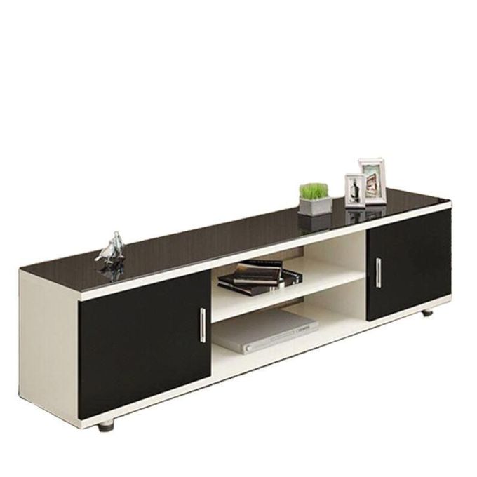 4FT Stylish Modern Wooden TV Stand For Up To 75'' Tv