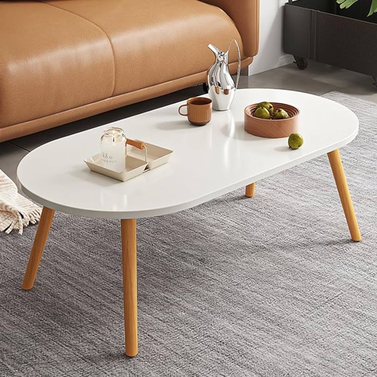 Elegant Round Coffee Table for Living Room