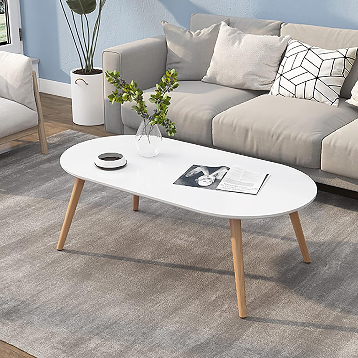 Elegant Round Coffee Table for Living Room