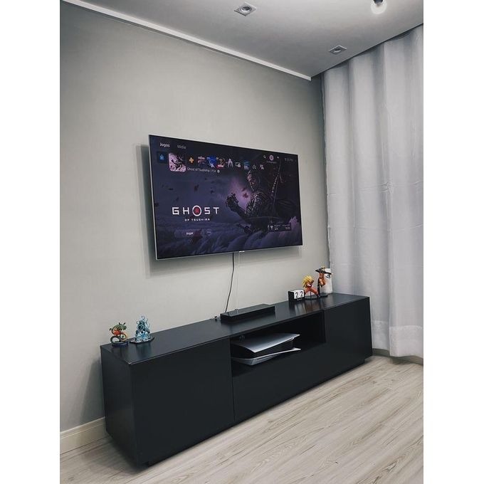 [PROMOTION!!]MODERN TV STAND HIGH QUALITY DURABLE STRONG FURNITURE LIVING ROOM TV STAND 5FT